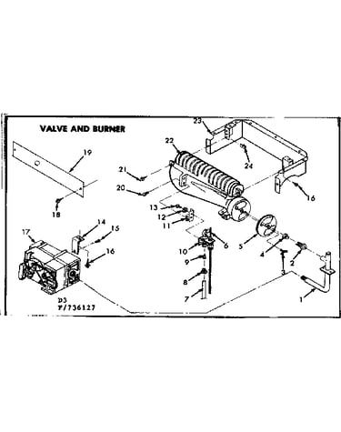 Valve and burner