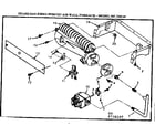 Kenmore 867736140 gas burners and manifold diagram