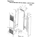 Kenmore 8677363101 non-functional replacement parts diagram