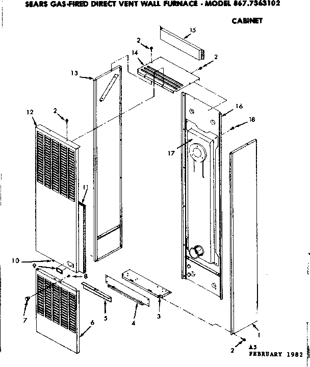 NON-FUNCTIONAL REPLACEMENT PARTS