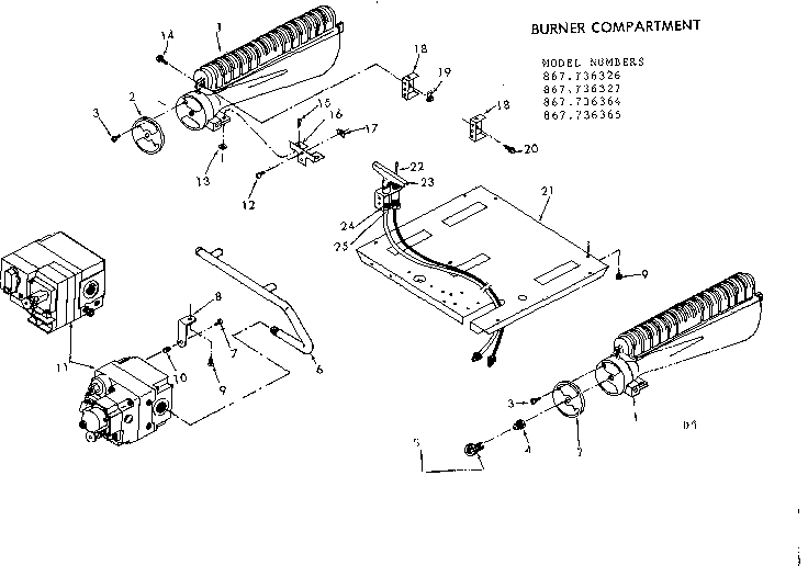 Burner compartment