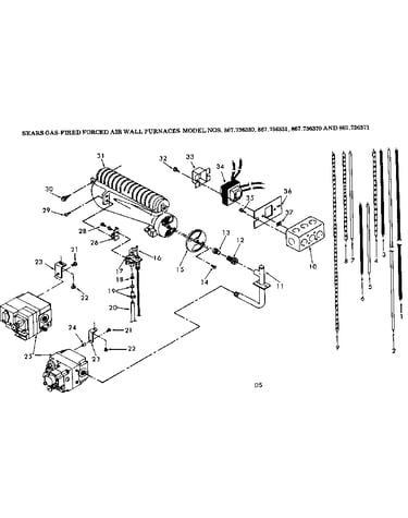Gas burners and manifold