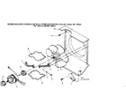 Kenmore 867736374 blower assembly diagram