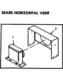 Horizontal vent kit