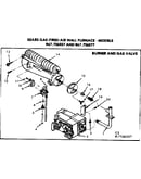 Burner and gas valve