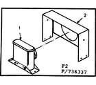 Kenmore 867736377 horizontal vent kit diagram