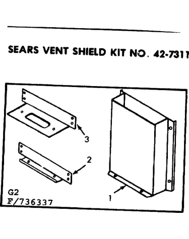 Vent shield kit