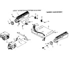 Kenmore 867736382 burner compartment diagram