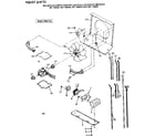 Kenmore 867736344 blower assembly diagram