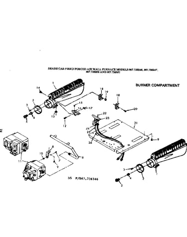 Burner compartment