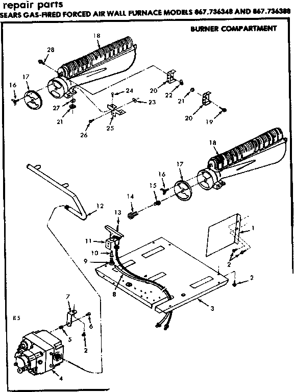 Burner compartment