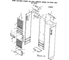 Kenmore 867736349 cabinet diagram