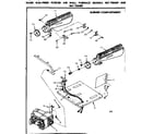 Kenmore 867736349 burner compartment diagram
