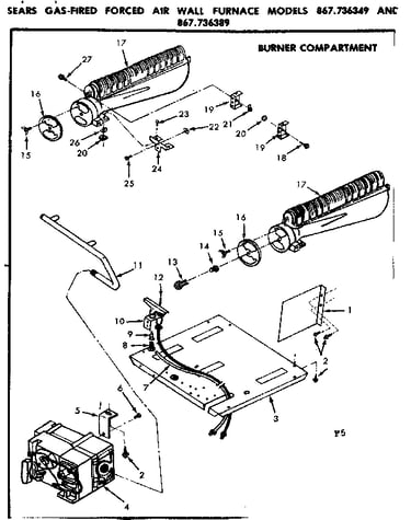 Burner compartment