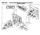 Kenmore 8677364002 body and vent assembly diagram