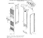 Kenmore 867736431 cabinet assembly diagram