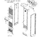 Kenmore 867736433 cabinet assembly diagram