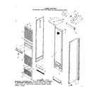 Kenmore 867736474 cabinet assembly diagram