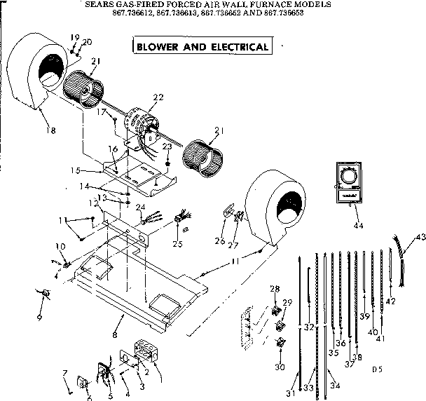 Blower & electrical