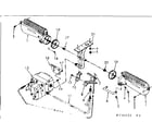 Kenmore 867736653 gas burners and manifold diagram