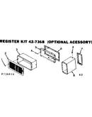 Register kit 42-7368