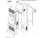 Kenmore 867736671 cabinet parts diagram