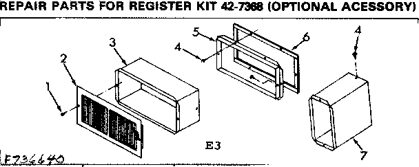 Register kit 42-7368