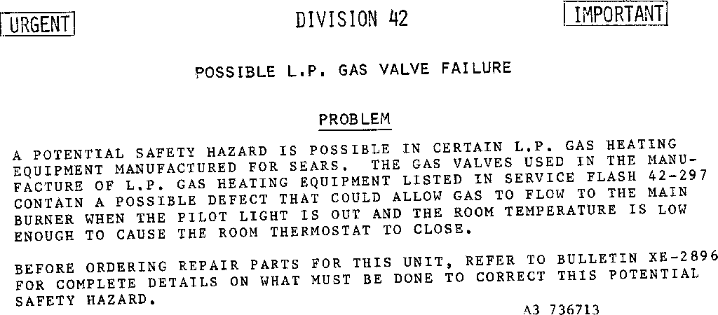 Furnace recall 867.736754