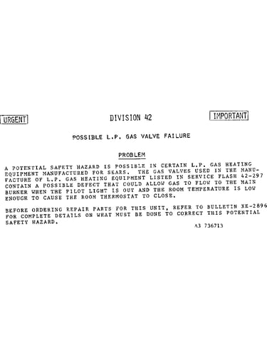 Furnace recall 867.736754