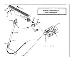 Kenmore 867736770 burner-manifold & gas valve diagram