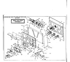 Kenmore 867736771 body and vent assembly diagram