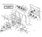 Kenmore 867736733 body and vent assembly diagram