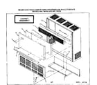 Kenmore 867736736 cabinet assembly diagram