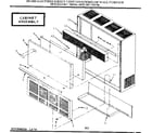 Kenmore 867736764 cabinet assembly diagram