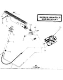 Burner manifold and gas valve