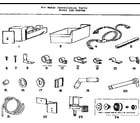 Kenmore 106626334 ice maker installation parts diagram