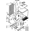 Kenmore 1066682161 unit parts diagram