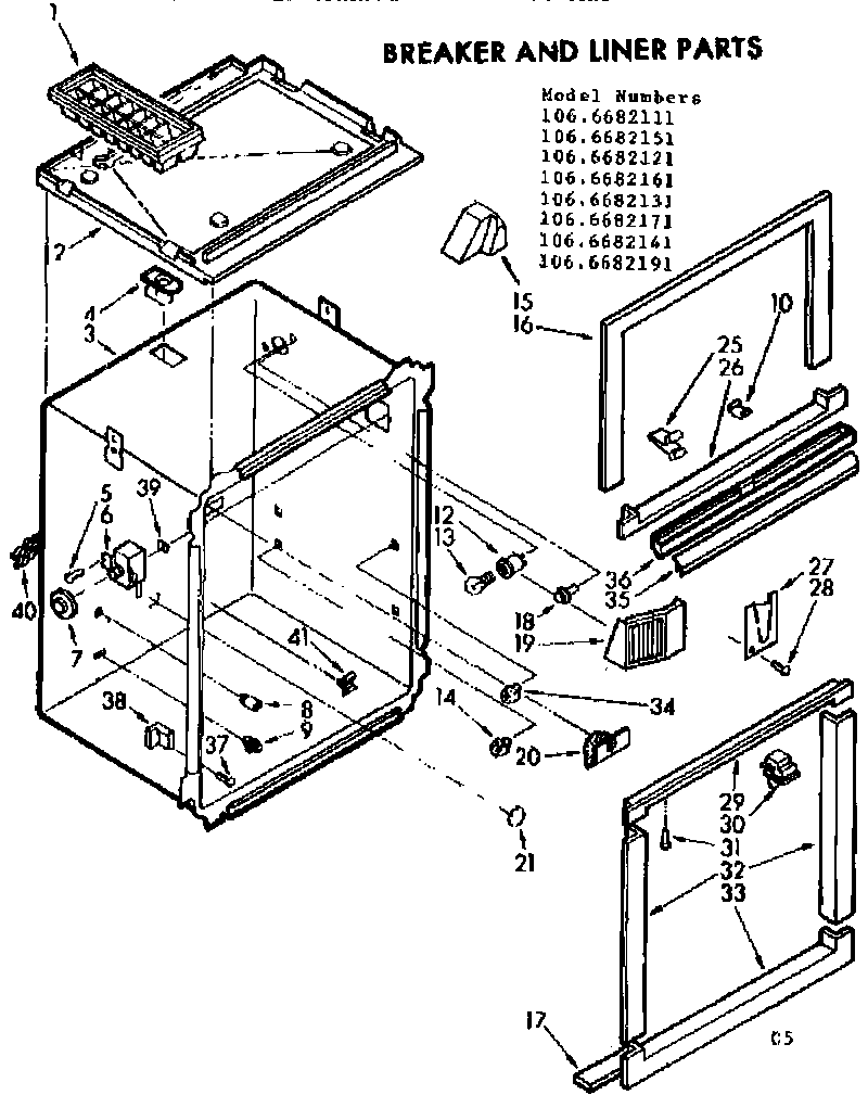 BREAKER AND LINER PARTS