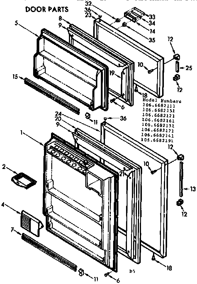 DOOR PARTS