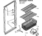 Kenmore 106721571 breaker parts diagram