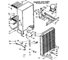 Kenmore 106724231 cabinet parts diagram