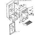 Kenmore 106724232 cabinet parts diagram