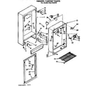 Kenmore 106724233 cabinet parts diagram