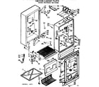 Kenmore 106724262 cabinet parts diagram