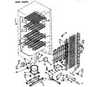 Kenmore 106725130 unit parts diagram