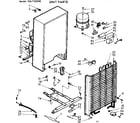 Kenmore 106725300 unit parts diagram