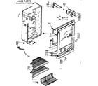 Kenmore 106725300 liner parts diagram