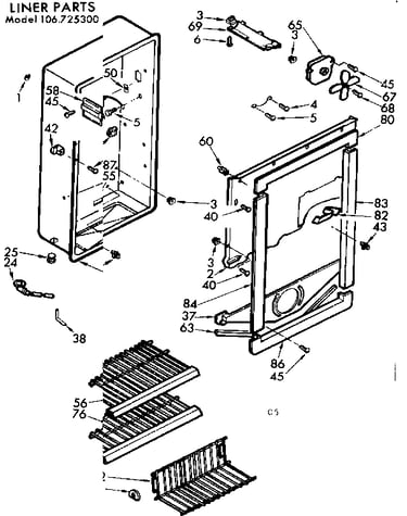 Liner parts