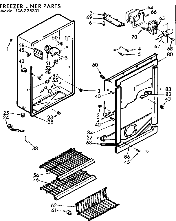 Liner parts