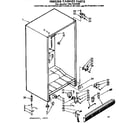 Kenmore 106725530 cabinet parts diagram